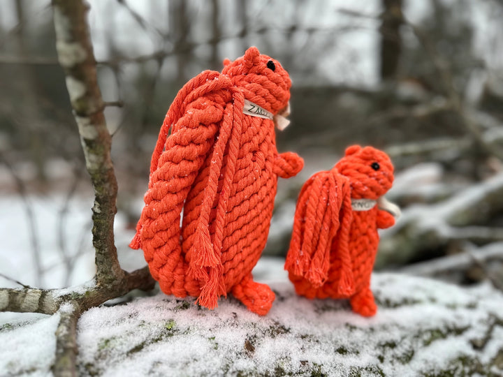 Monli Handmade Rope Squirrel